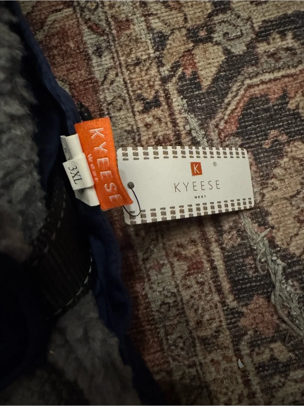 Kyeese Wear Waterproof Navy Winter Dog Coat